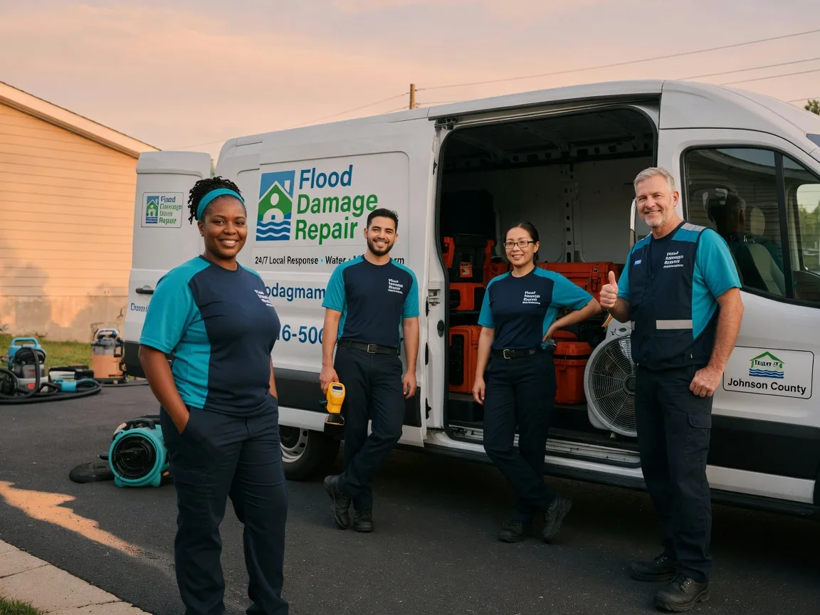 Water Damage Restoration company in Bronson, KS